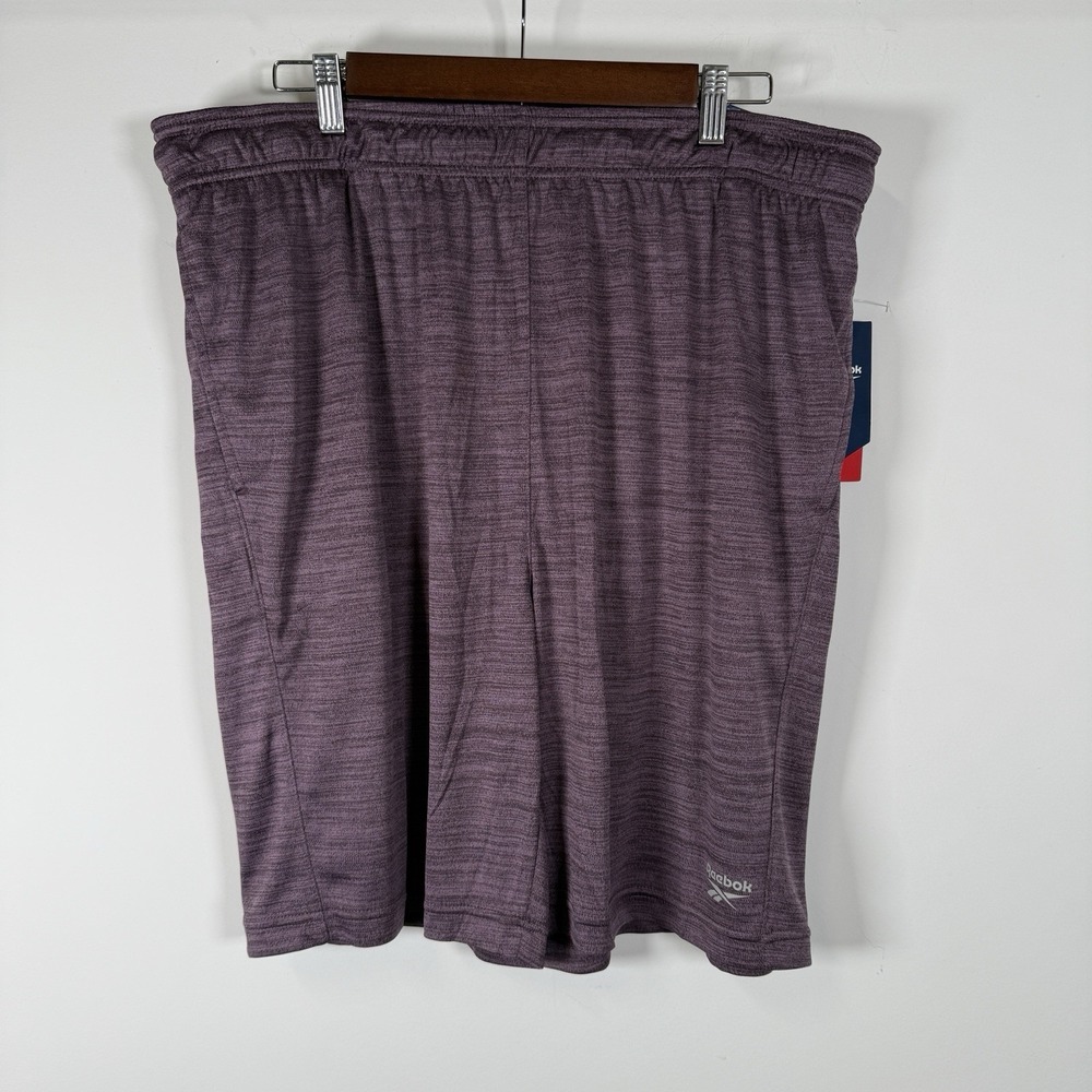 NWT Reebok Cruz Short Athletic Casual Men's XL Article Dust‎ Heather Casual